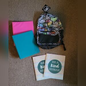 NEW! Kids Backback & Binder Bundle of 5